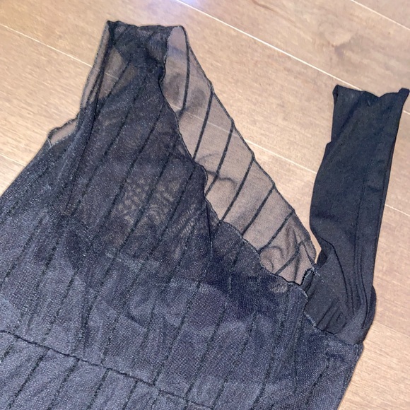 Elegant black dress (size 1) (Jackie Rose) Made in France - Picture 4 of 6